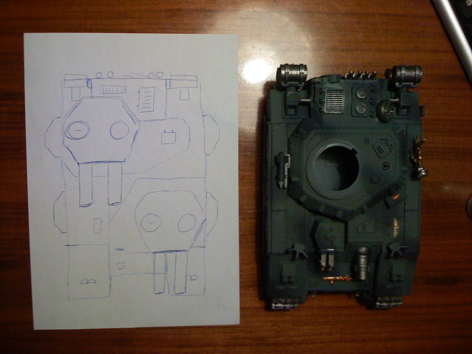 stormhammer compared to baneblade chassis