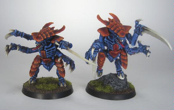 Tyranid Warriors, Tyranids, Warhammer 40,000, Warriors