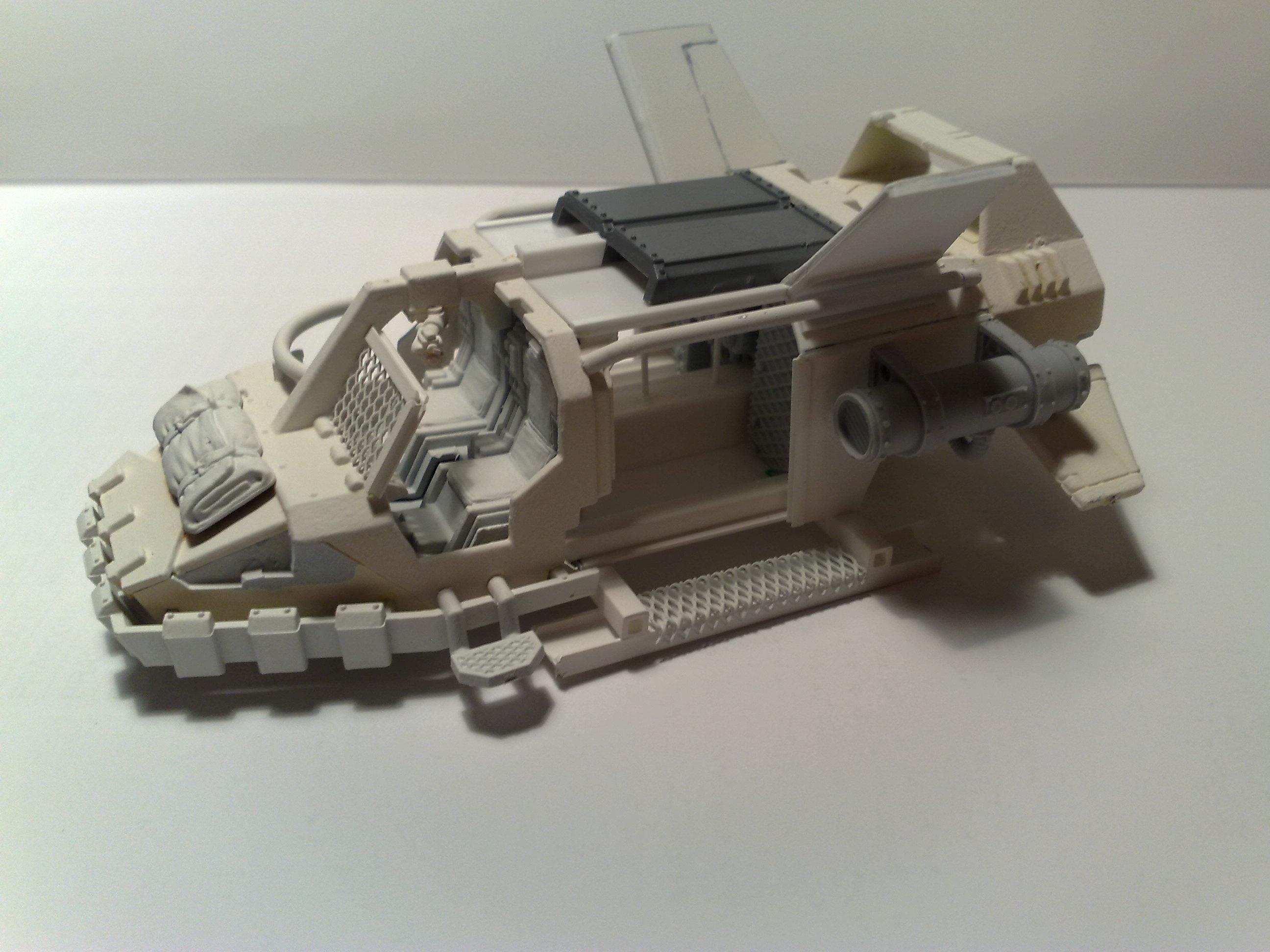 Left side, undercoated