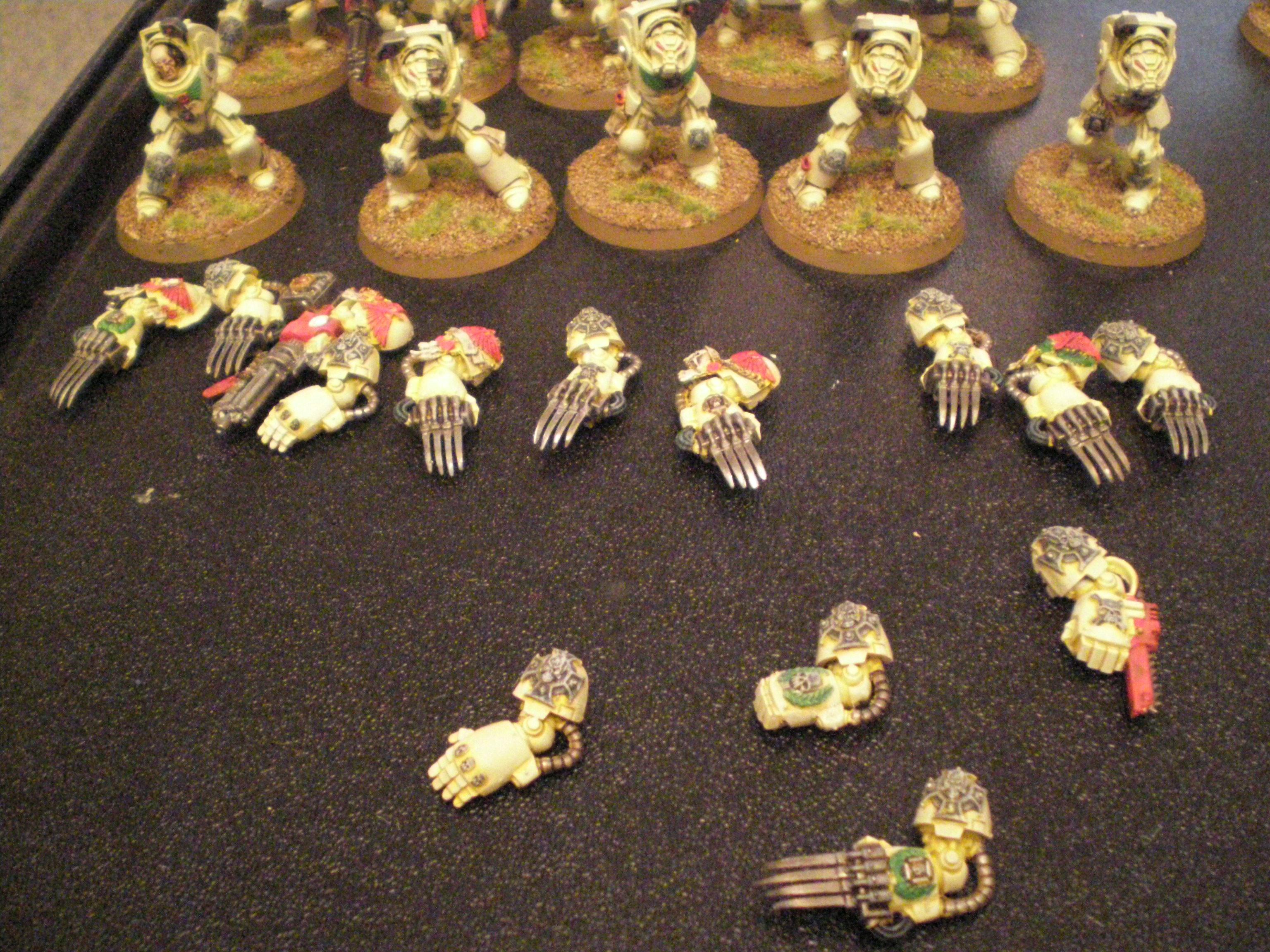 Lightning Claws, Magnet, Space Marines, Terminator Armor