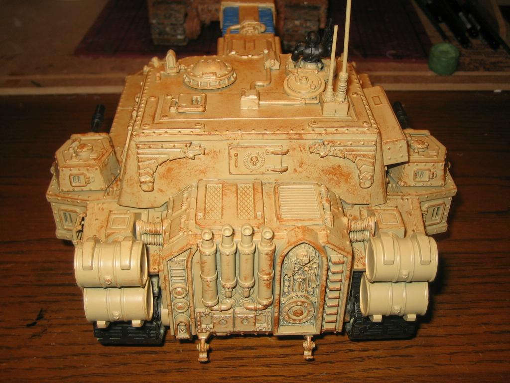 Apocalypse, Conversion, Imperial Guard, Stormblade, Tank, Vehicle, Warhammer 40,000, Wash, Work In Progress