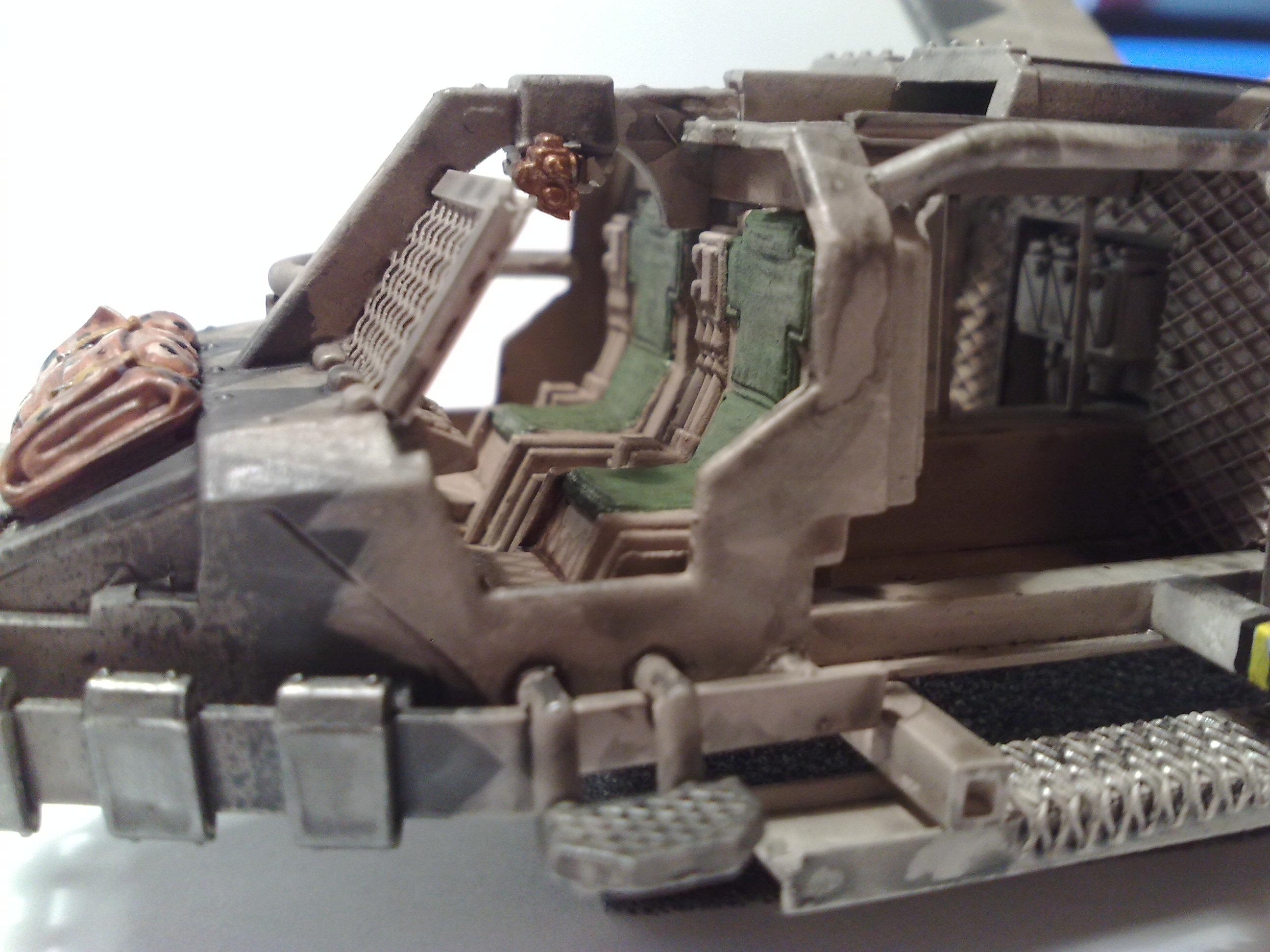 Cockpit, Closeup of the cockpit, It should be visible here that I´ve used sentinel seats