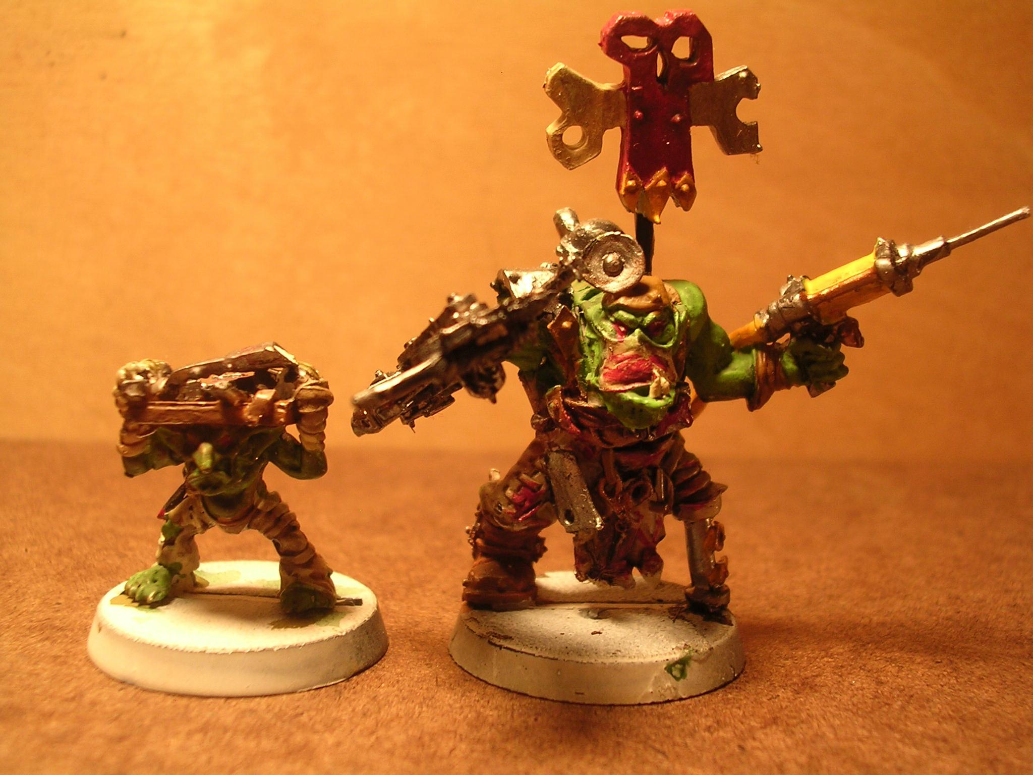Orks, Painboy, painboy and grot orderly