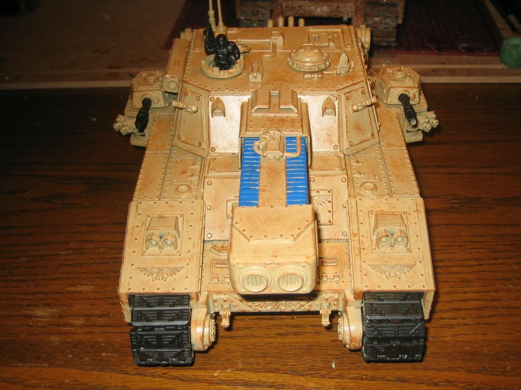 Apocalypse, Conversion, Imperial Guard, Stormblade, Tank, Vehicle, Warhammer 40,000, Wash, Work In Progress