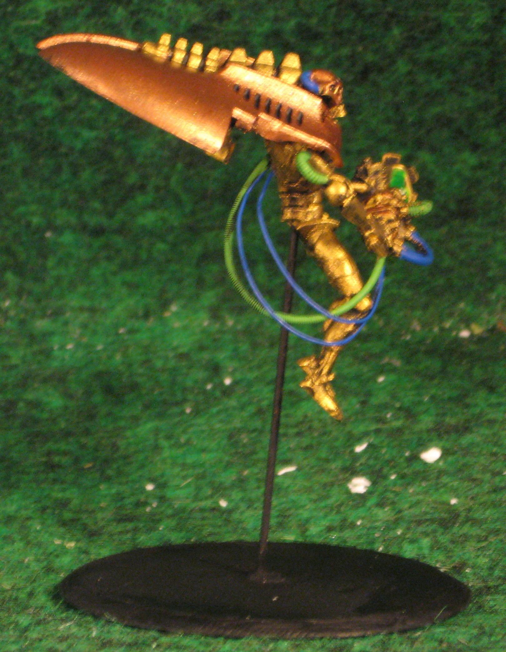 Conversion, Destroyer, Gold, Necron Destroyer, Necrons, Original