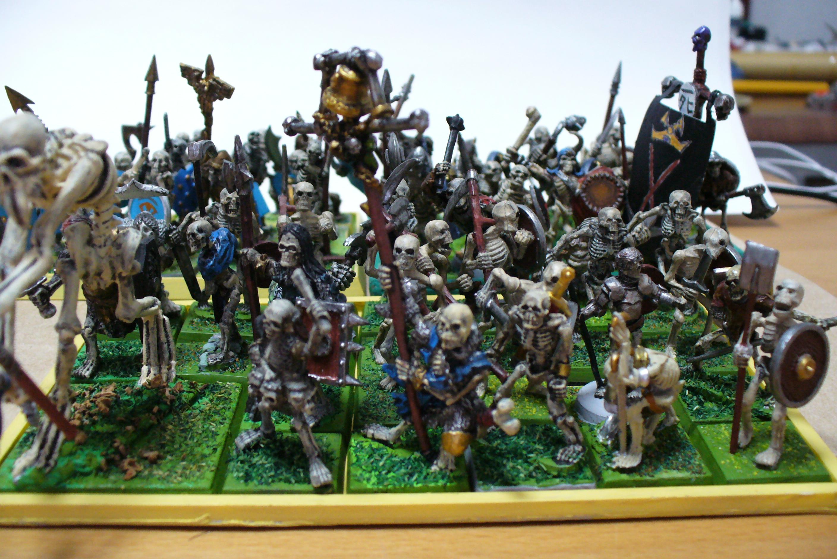 Skeletons, Undead, close up