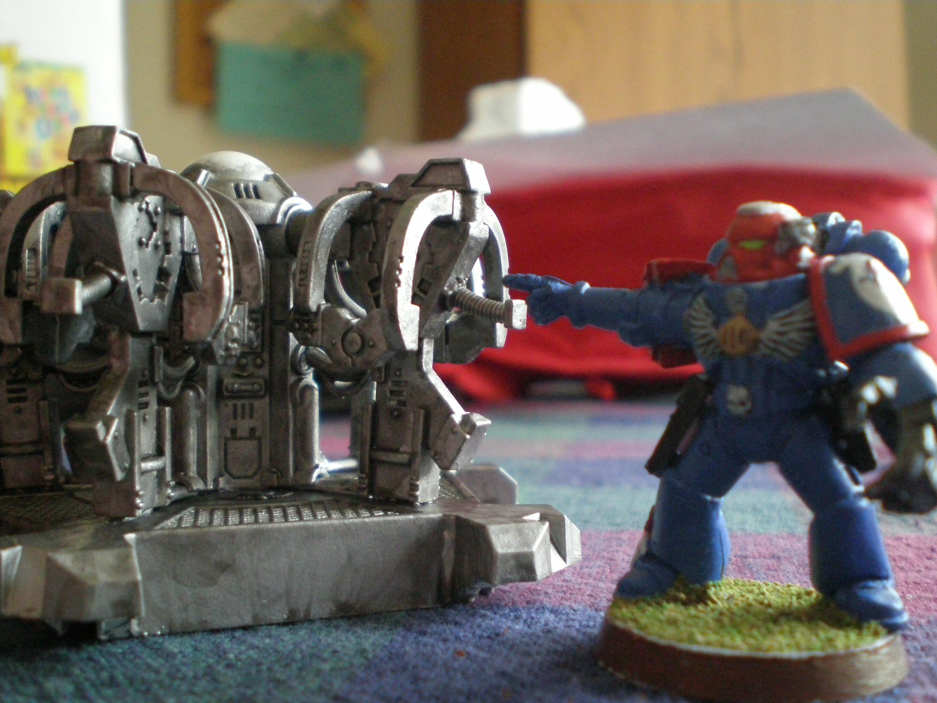 Drop Pod, You want me to go in there? Hell no, I say! 