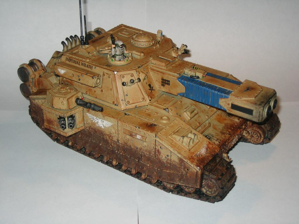 Apocalypse, Conversion, Imperial Guard, Stormblade, Tank, Vehicle, Warhammer 40,000, Wash