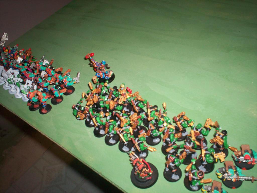 Solorg's Ork Boys with Stikkbombz 40K vs Tau