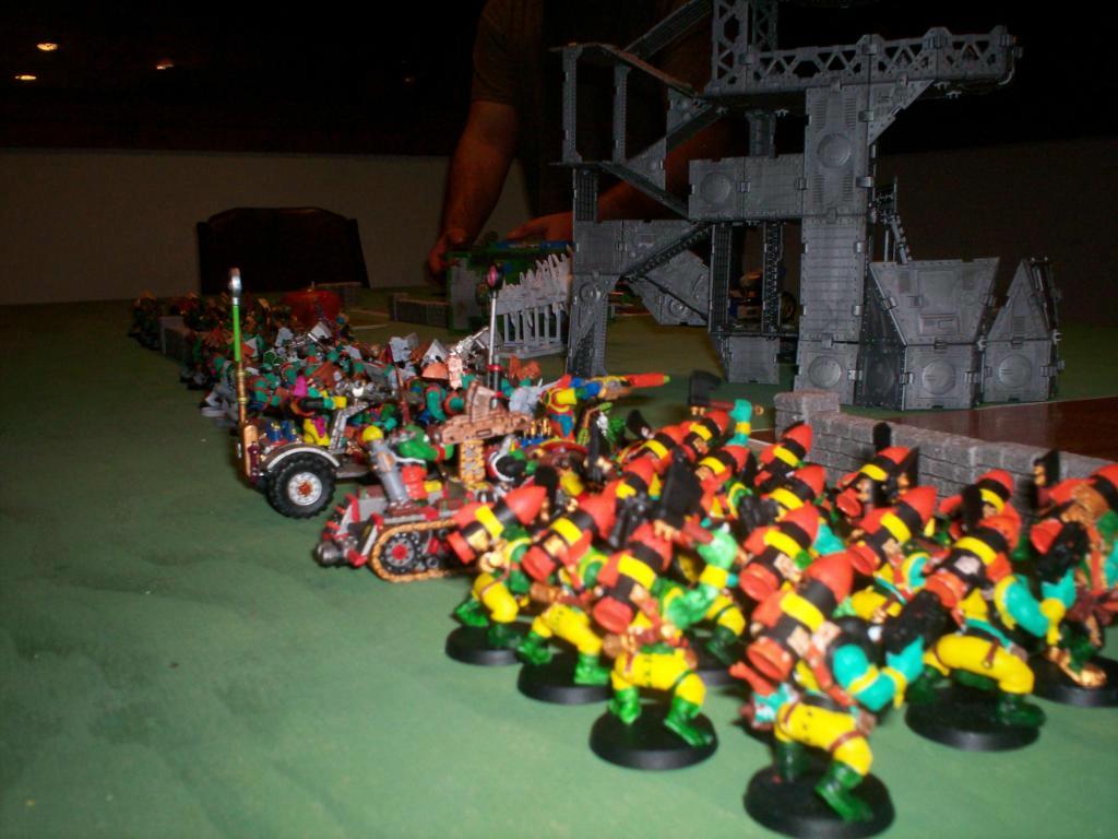 Solorg's Ork Stormboys 40K vs Tau