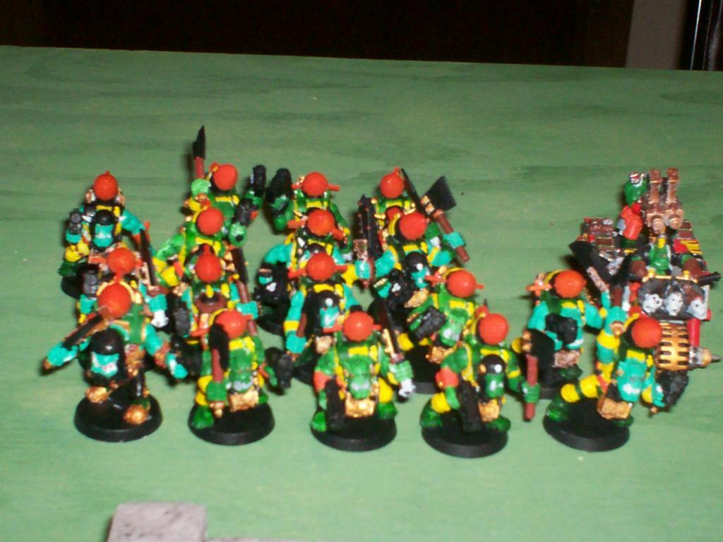 Solorg's Ork Stormboys 40K vs Tau