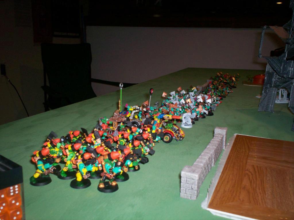 Solorg's Ork Stormboys 40K vs Tau