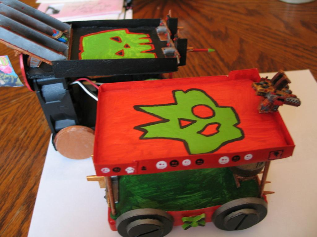 Solorg's Ork Battlewagons Kustom Built Scratchbuild 40K