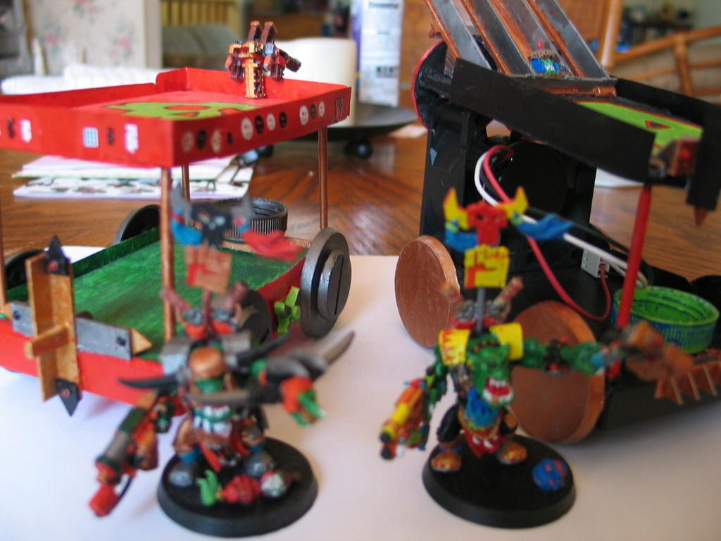 Solorg's Ork Battlewagons Kustom Built Scratchbuild 40K