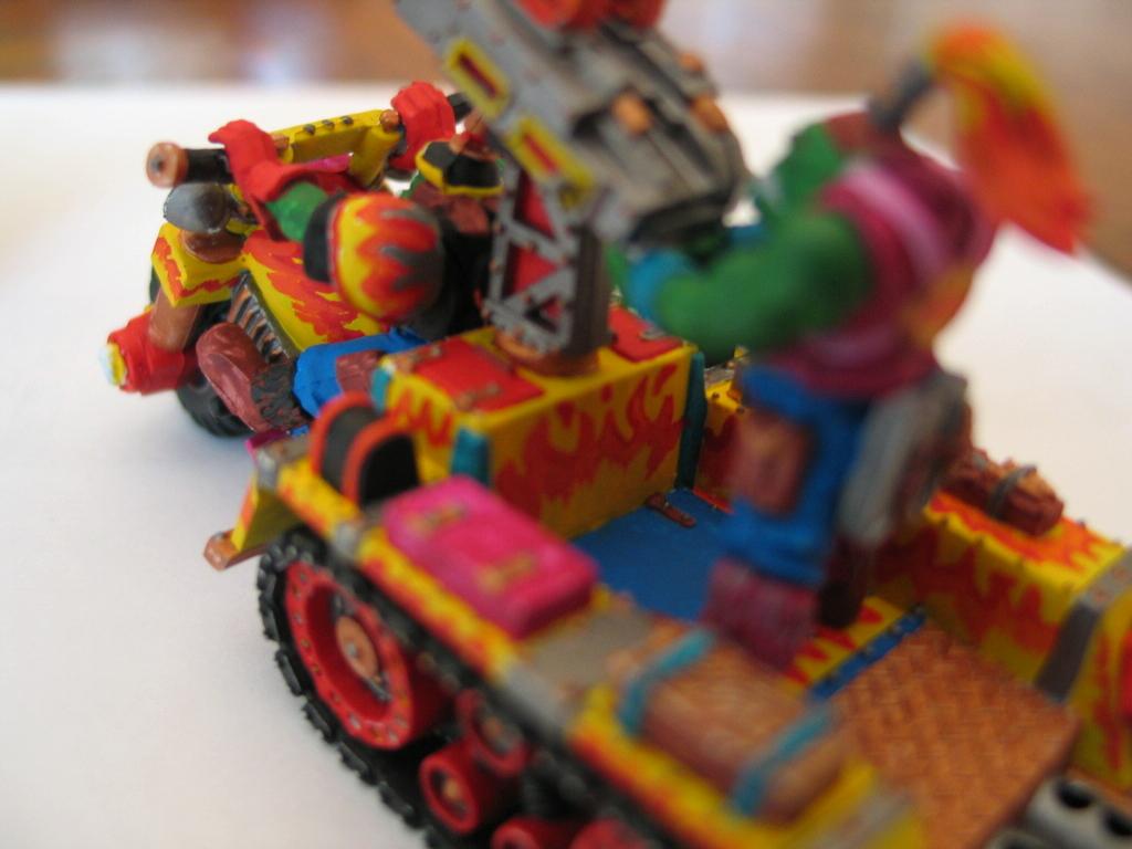 Solorg's Orks Warbuggy Wartrakk 40K Green Vanguard