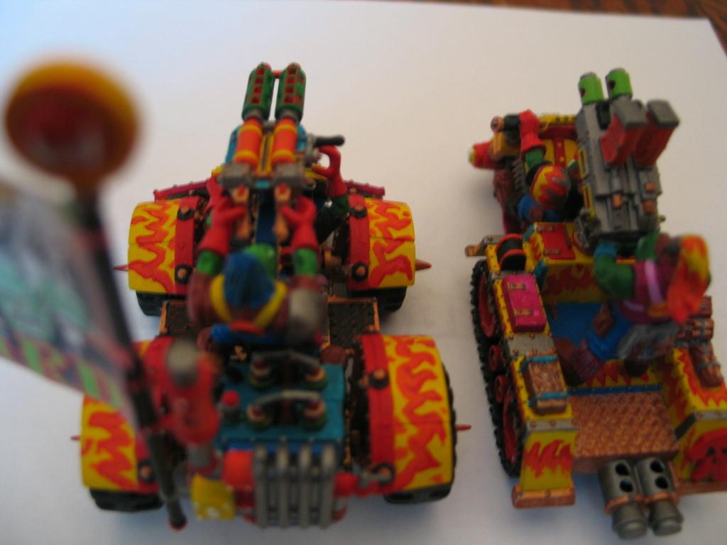 Solorg's Orks Warbuggy Wartrakk 40K Green Vanguard