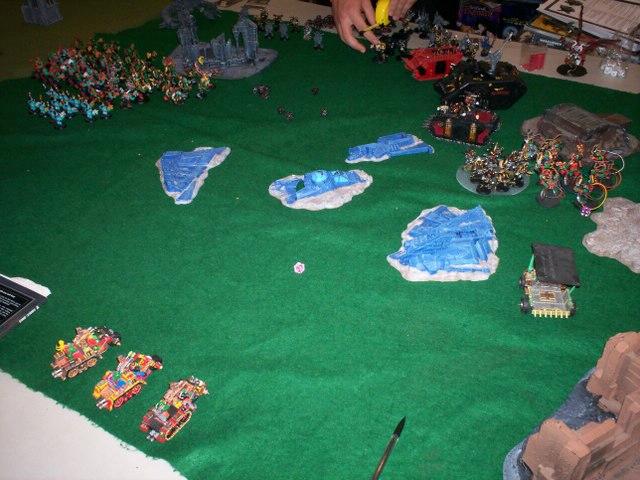 Battle Report, Orks, Solorg's Orks vs Chaos 40K