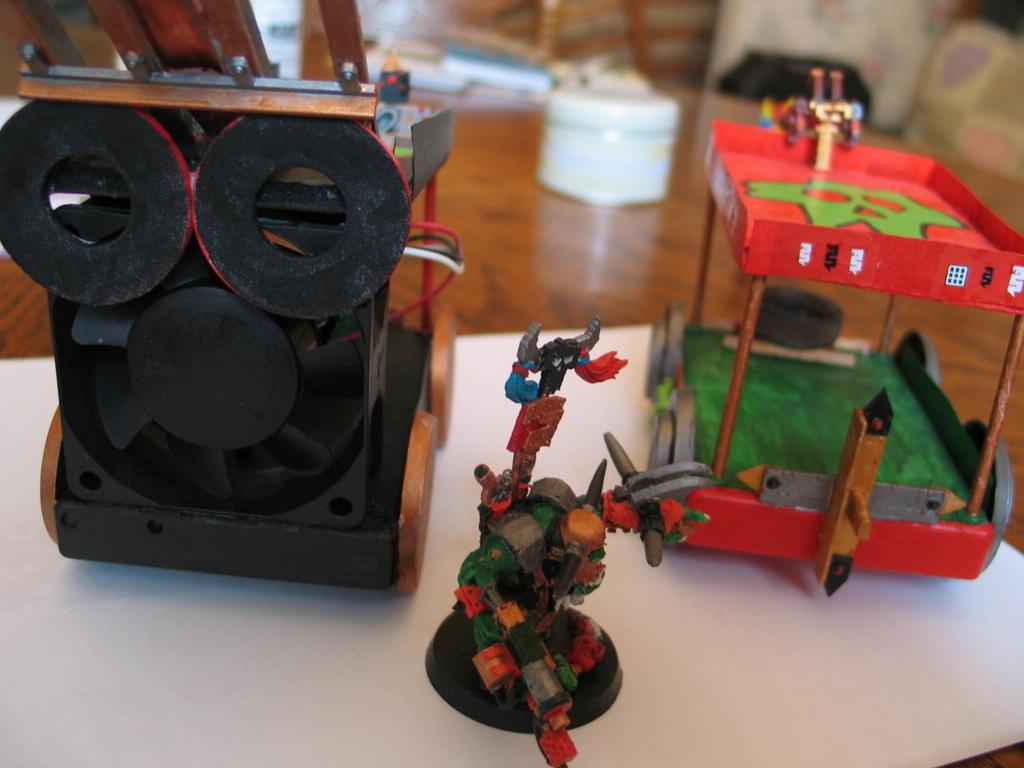 Solorg's Ork Battlewagons Kustom Built Scratchbuild 40K