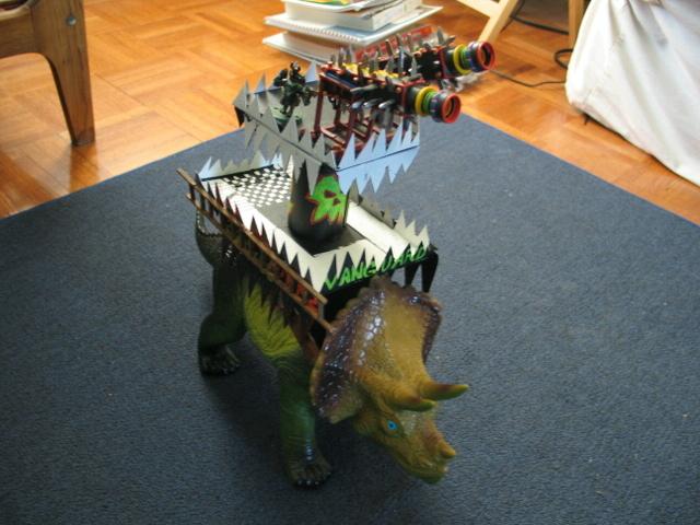 Orks, Scratch Build, Squiggoth, Toy