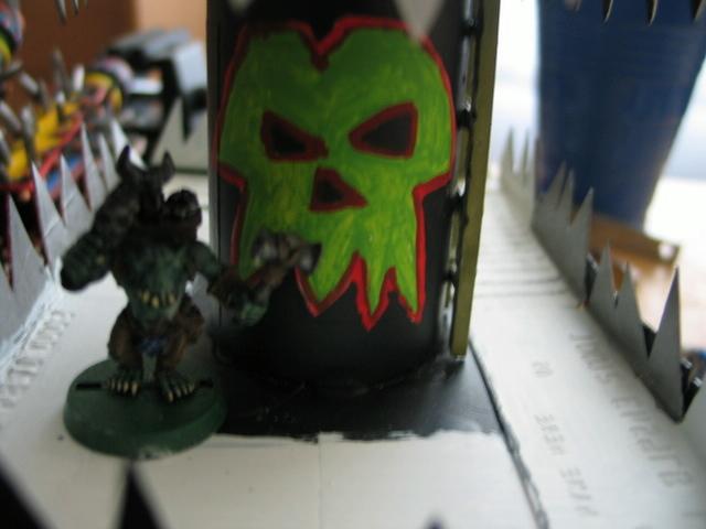Solorg's Orks Triceratops counts as Squiggoth with Howdah 40K