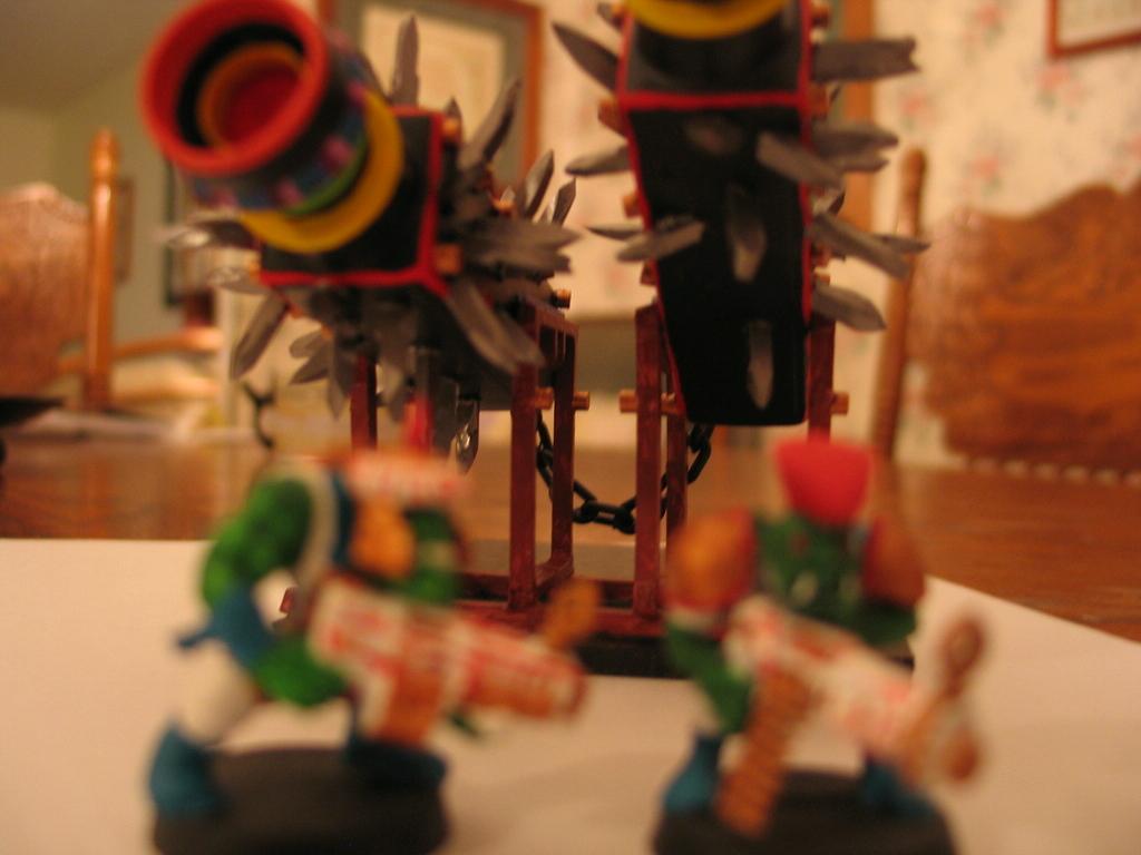 Conversion, Orks, Solorg's Orks Scratchbuilt FlakkaDakka Gun 40K