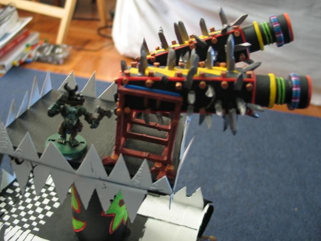 Solorg's Orks Triceratops counts as Squiggoth with Howdah 40K