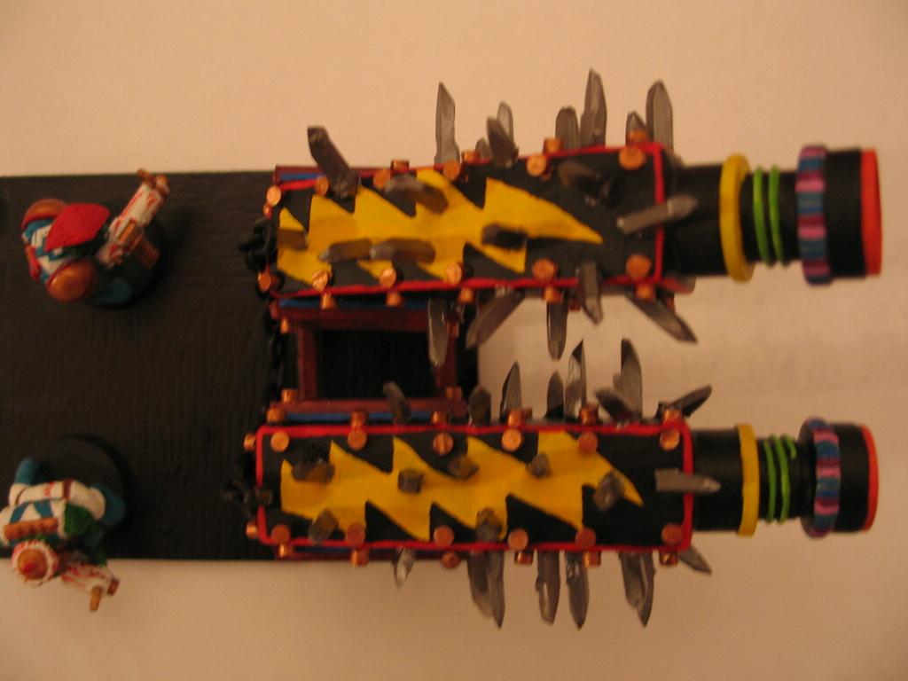 Solorg's Orks Scratchbuilt FlakkaDakka Gun 40K
