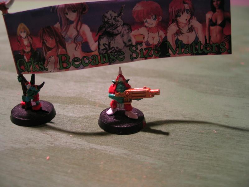 2nd Edition, Anime, Banner, Gretchin, Grotz, Orks, Out Of Production, Standard