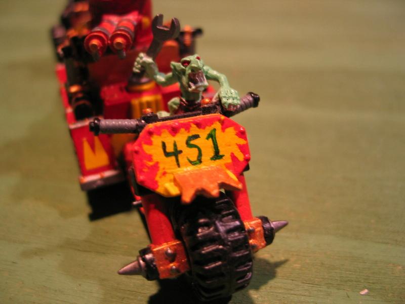 Solorg's Orks Wartrakk with Skorcha 40K