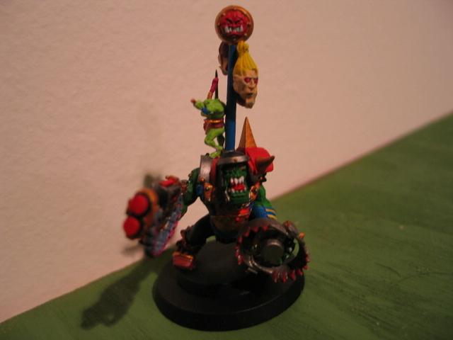 Solorg's Ork Nob with Bosspole 40K