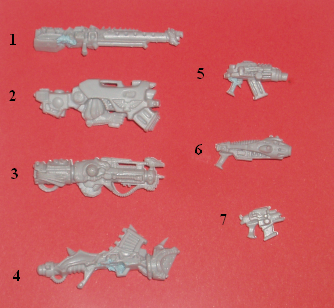 Comparison, Rogue Trader, Warhammer 40,000, Weapon