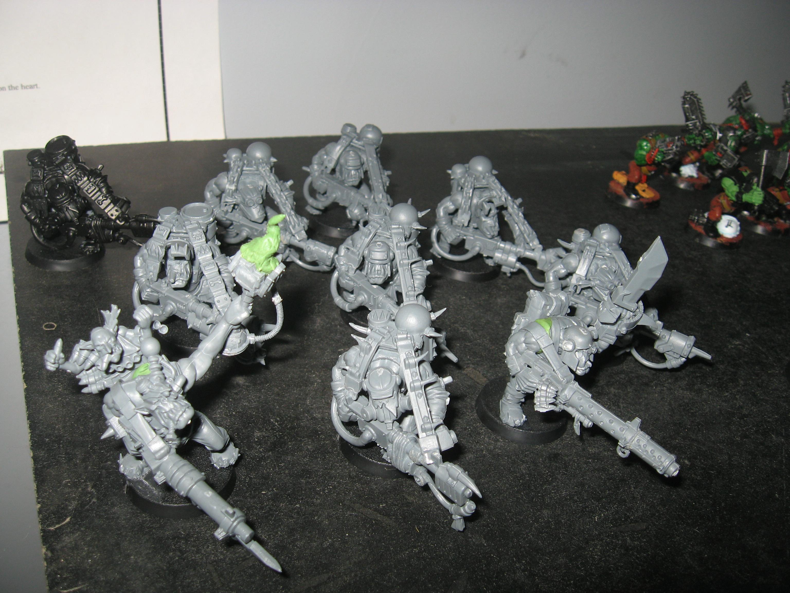 Orks, Work In Progress