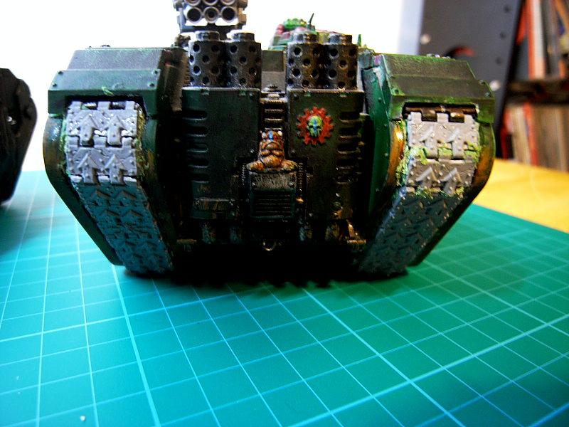 Chaos Space Marines, Forge World, Greenstuff, Magnet, Nurgle, Preditors, Rought Coat, Vindicators, Warhammer 40,000, Work In Progress