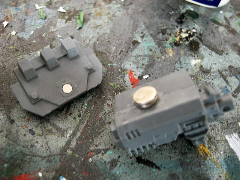 Chaos Space Marines, Forge World, Greenstuff, Magnet, Nurgle, Preditors, Rought Coat, Vindicators, Warhammer 40,000, Work In Progress