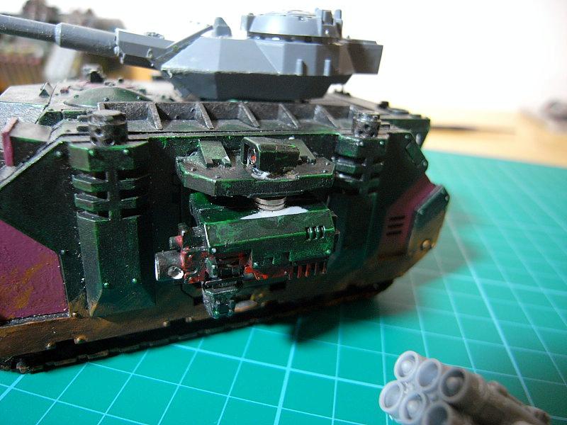 Chaos Space Marines, Forge World, Greenstuff, Magnet, Nurgle, Preditors, Rought Coat, Vindicators, Warhammer 40,000, Work In Progress