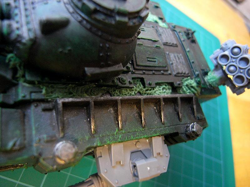 Chaos Space Marines, Forge World, Greenstuff, Magnet, Nurgle, Preditors, Rought Coat, Vindicators, Warhammer 40,000, Work In Progress
