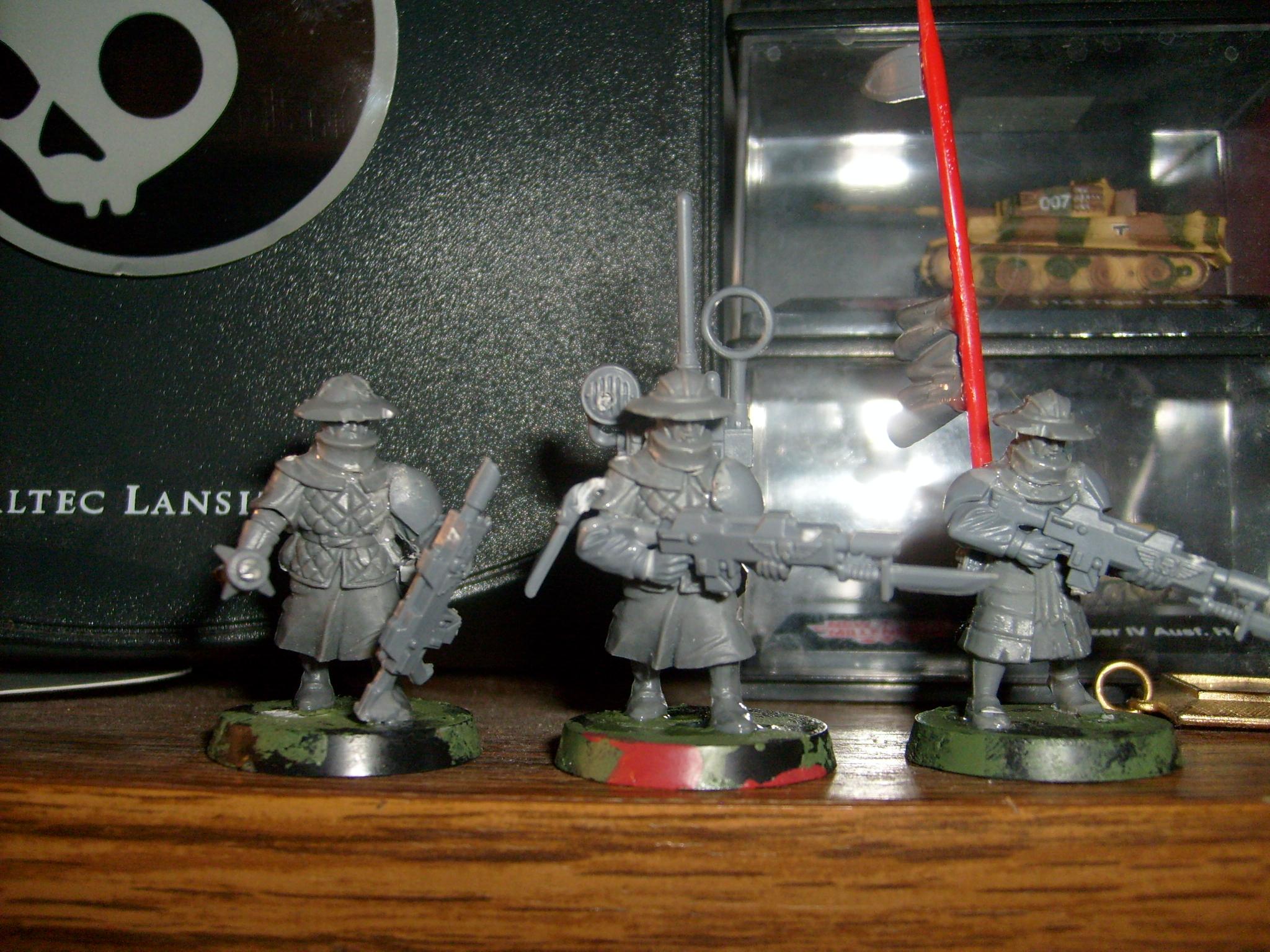 Bretonnians, Imperial Guard, Men At Arms, Trenchers