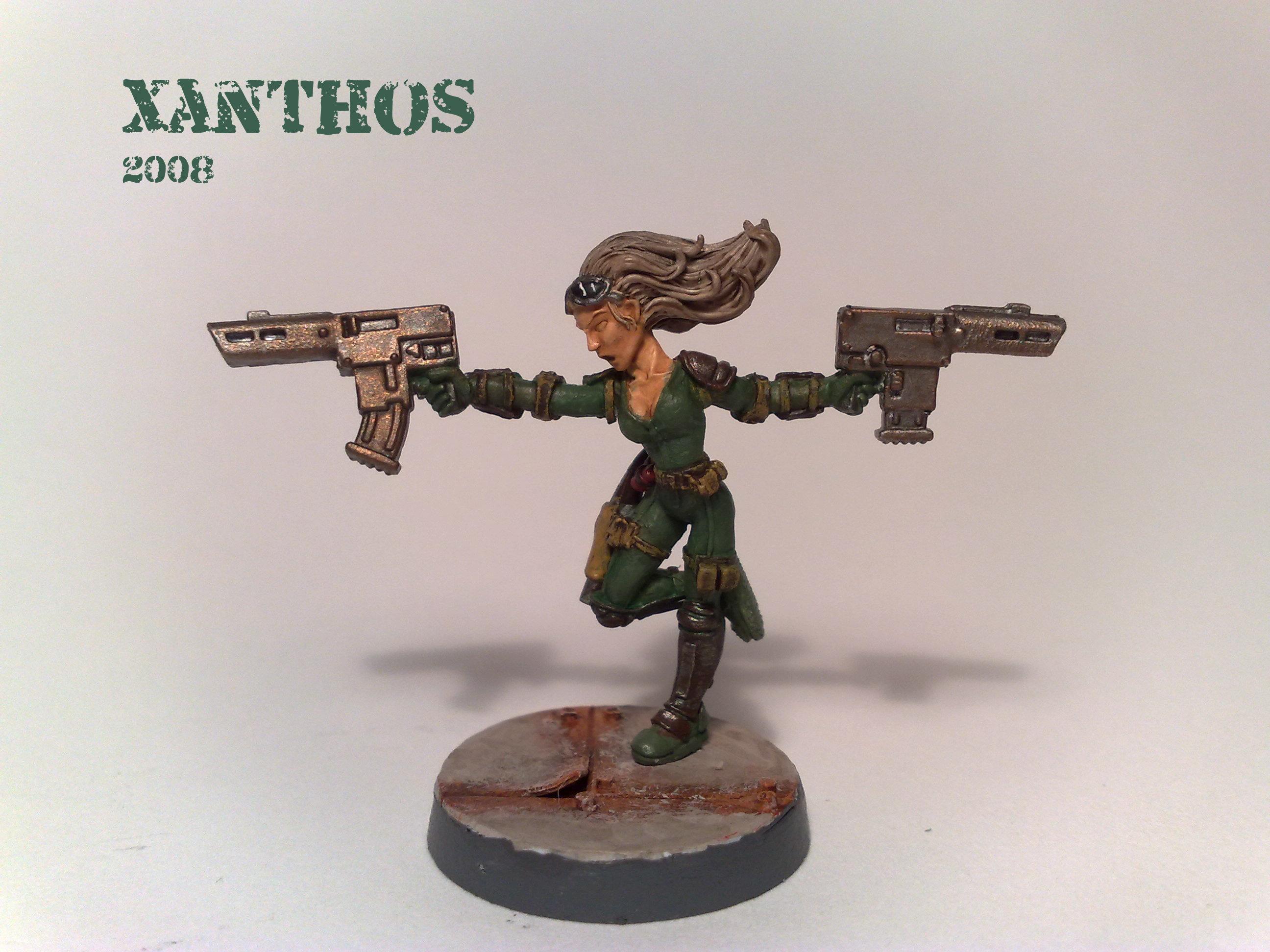 Chronoscope, Female, Gunslinger, Inquisitor, Necromunda