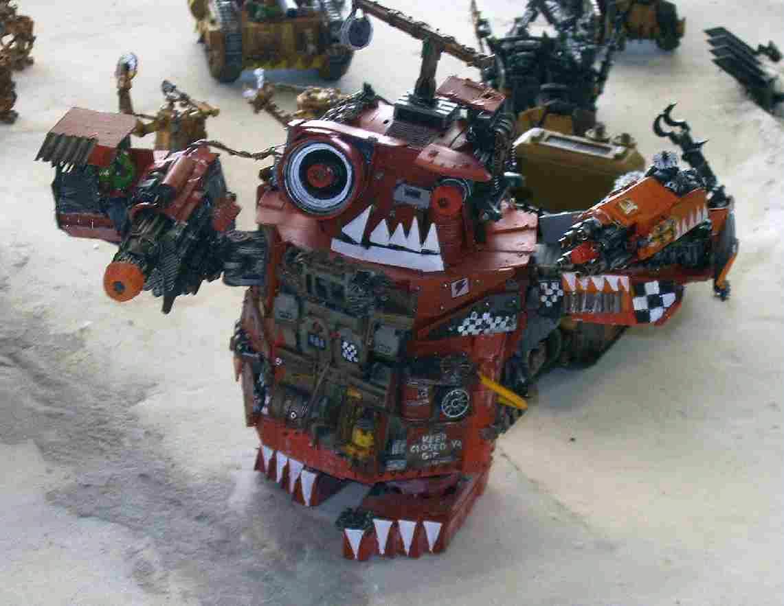 Apocalypse, 40k, Chaos vs Imperium, Bad moons, death skulls, Crimson fist, Templars, gargants, waah, stompa2