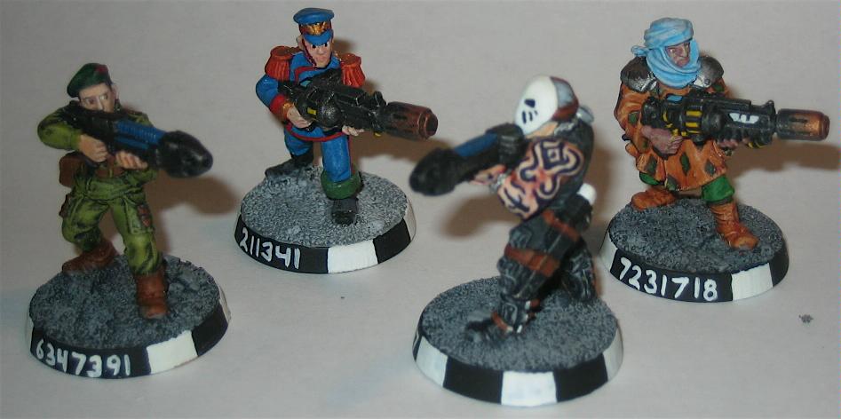2nd Edition, Imperial Guard, Last Chancers, Meltagun, Plasma