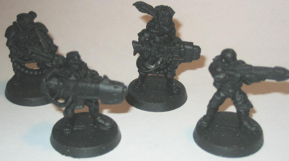 Imperial Guard, Last Chancers, Primered, Work In Progress