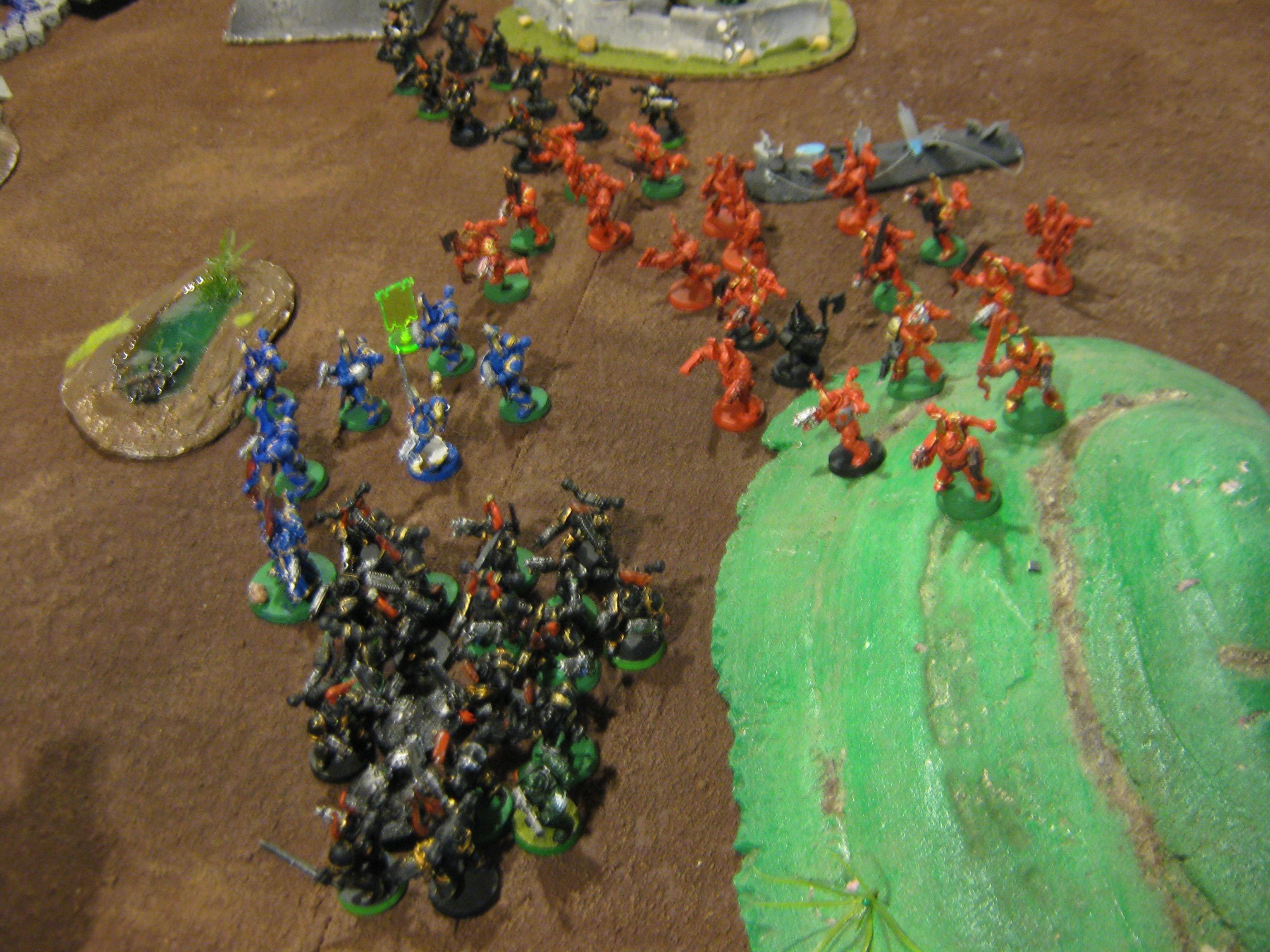 CSM vs. Necrons, CSM Turn 1