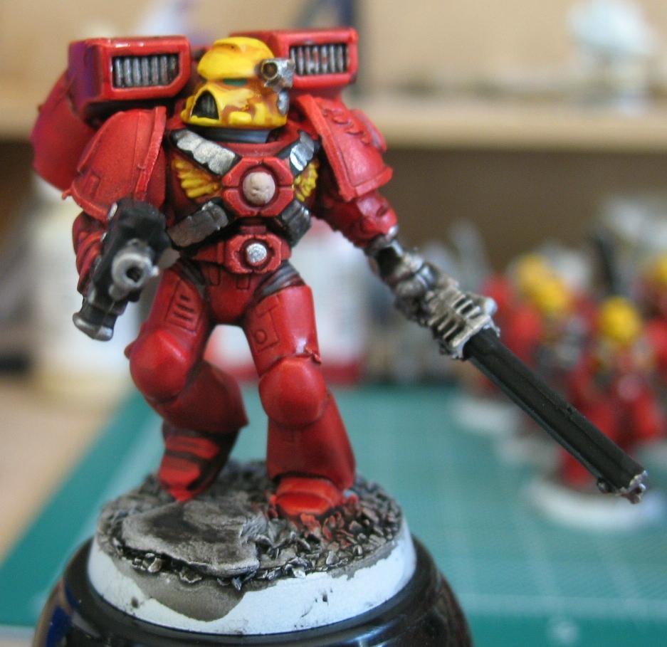 Space Marines, Blood Angel Assault Marine