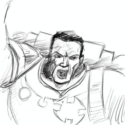 Artwork, Space Marines, Warhammer 40,000