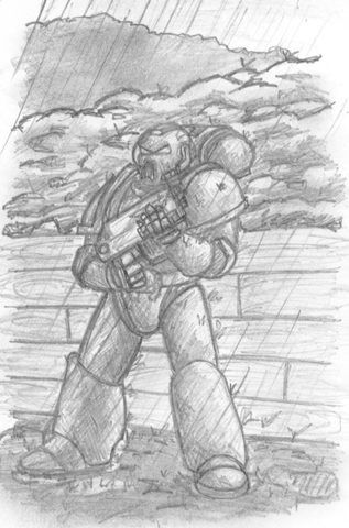 Artwork, Space Marines, Warhammer 40,000