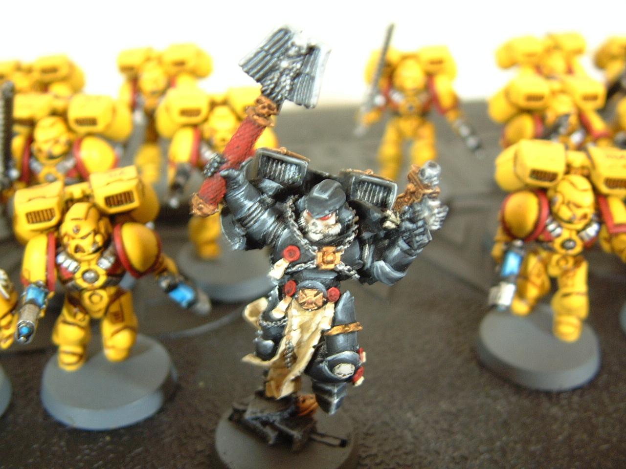 Assault Marines, Chaplain, Jump Pack, Warhammer 40,000
