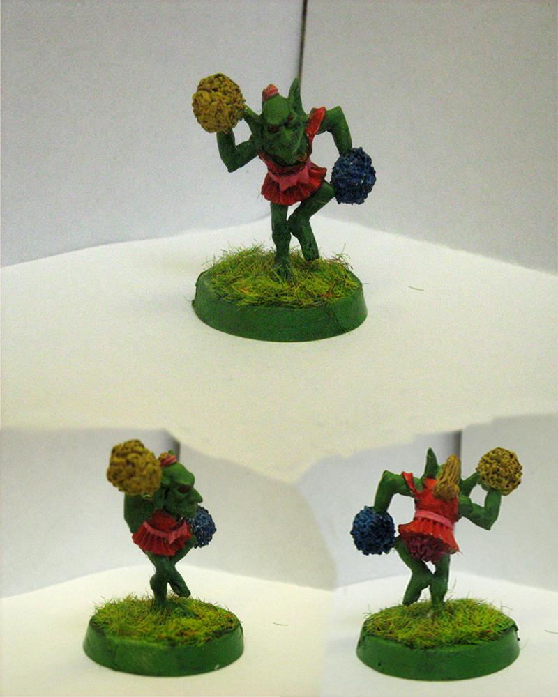 Blood Bowl, Bump In The Night, Dakka Painting Challenge, Goblins