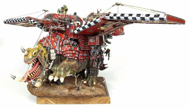 Awesome, Conversion, Orks, Squiggoth, Warhammer 40,000