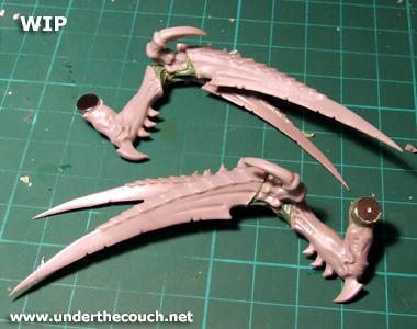 Conversion, Conversion Guide, Hive Tyrant, Tyranids, Warhammer 40,000, Winged, Work In Progress