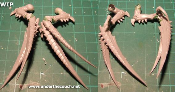 Conversion, Conversion Guide, Hive Tyrant, Tyranids, Warhammer 40,000, Winged, Work In Progress
